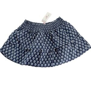 Vineyard Vines Gemma Skirt Avi Block‎ Naut Navy Print Girls Sz S (8–10) NWT